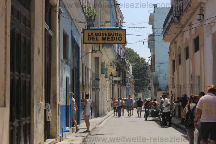 La Bodeguita del Medio bei der Plaza de la Catedral