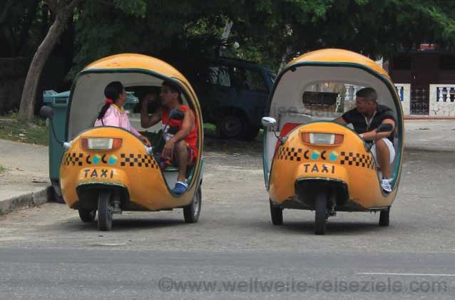 Cocotaxi in Havanna
