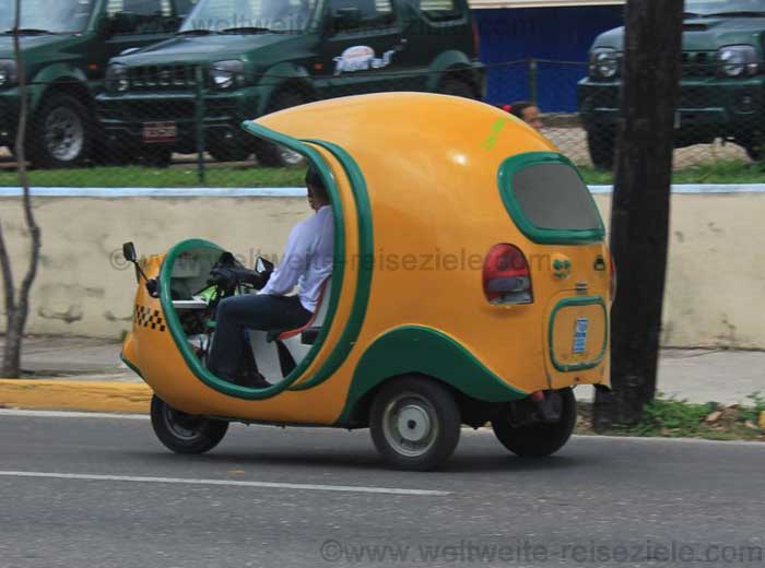 Cocotaxi in Kuba